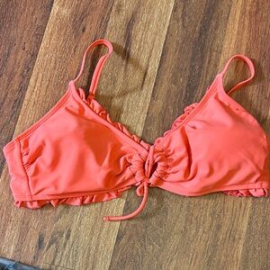 Shade & Shore Coral Bikini Top